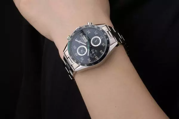 Swiss Black Carrera Perfect Watch Omega4098