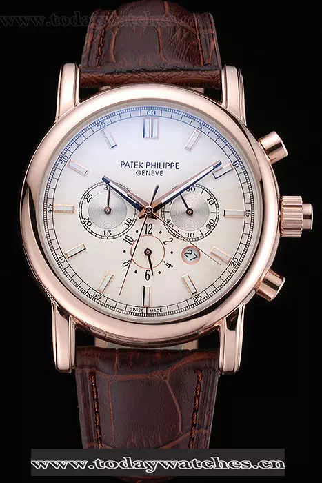 Patek Philippe Grand Complications Perpetual Calendar White Dial Silver Chronograph Pant60158