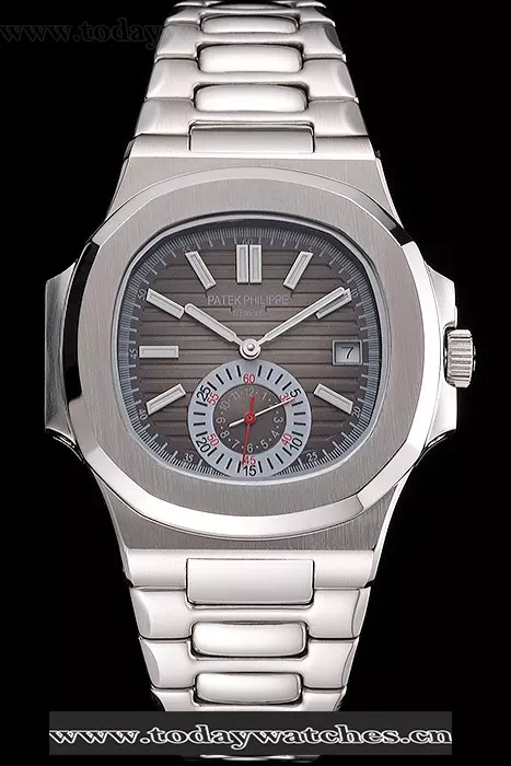 Patek Philippe Nautilus Gray Dial Stainless Steel Case And Bracelet Pant121971